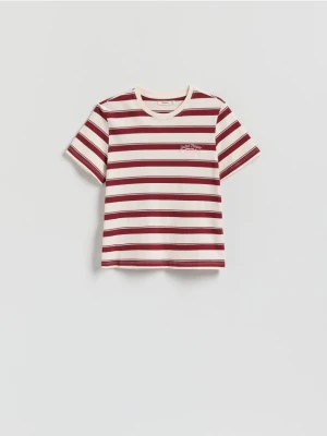 Reserved - T-shirt z haftem - inny