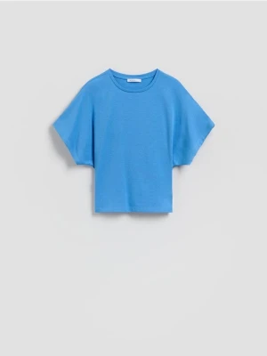 Reserved - T-shirt z modalem - jasnoniebieski