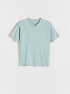 Reserved - T-shirt z nadrukiem - jasnozielony