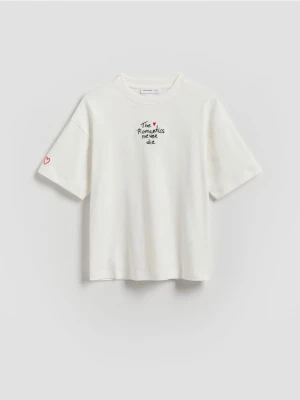 Reserved - T-shirt z nadrukiem na plecach - wielobarwny