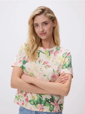 Reserved - T-shirt z nadrukiem - wielobarwny