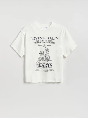 Reserved - T-shirt z nadrukiem - wielobarwny