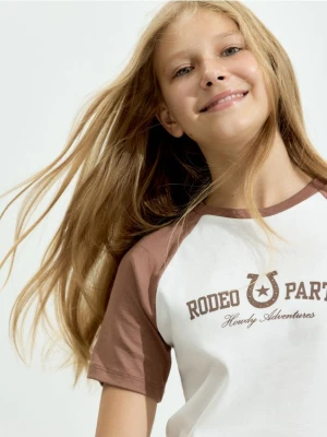 Reserved - T-shirt z napisem - wielobarwny