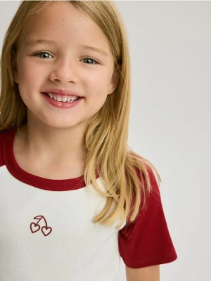 Reserved - T-shirt z wypukłym nadrukiem - wielobarwny