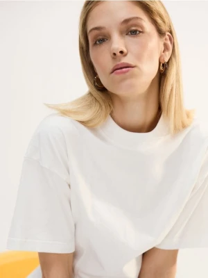 Zdjęcie produktu Reserved - Taliowany t-shirt - biały