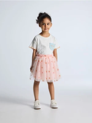Reserved - Tiulowa spódnica - wielobarwny