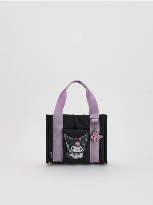 Reserved - Tkaninowa torba Kuromi - czarny