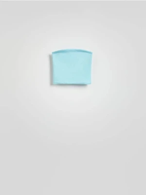 Reserved - Top bandeau - jasnoturkusowy