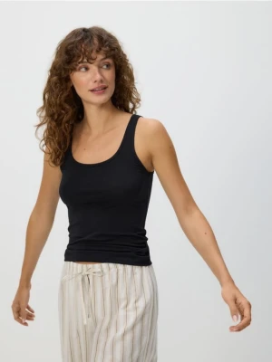 Reserved - Top na ramiączkach 2 pack - beżowy