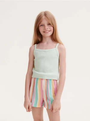 Reserved - Top na ramiączkach - jasnozielony