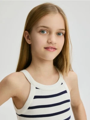 Reserved - Top w paski - wielobarwny