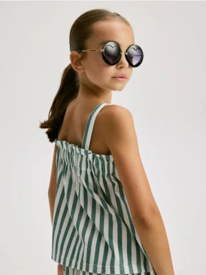 Reserved - Top w paski - wielobarwny