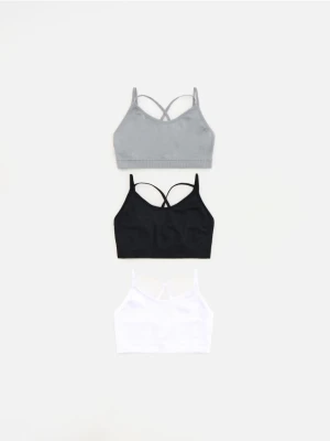 Reserved - Top z mikrofibry 3 pack - wielobarwny
