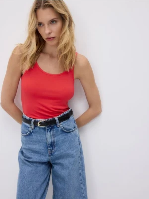 Reserved - Top z wiskozy - czerwony