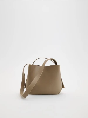Reserved - Torebka bucket - beżowy