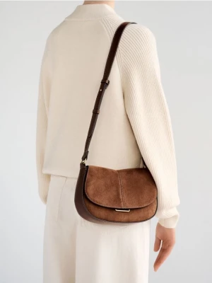 Reserved - Torebka crossbody - brązowy