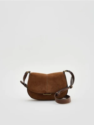 Reserved - Torebka crossbody - brązowy