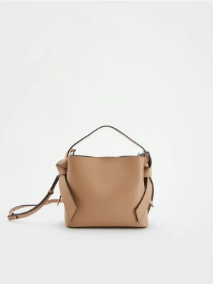 Reserved - Torebka crossbody - brzoskwiniowy