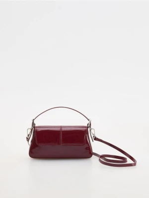 Reserved - Torebka crossbody - karminowy