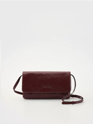 Reserved - Torebka crossbody - karminowy