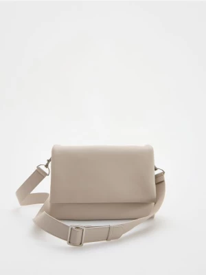 Reserved - Torebka crossbody - złamana biel