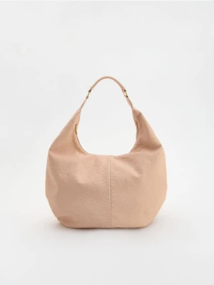 Reserved - Torebka hobo - beżowy