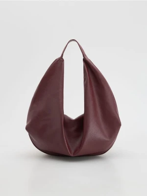 Reserved - Torebka hobo - bordowy