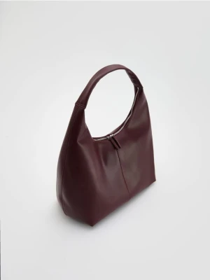 Reserved - Torebka hobo - bordowy