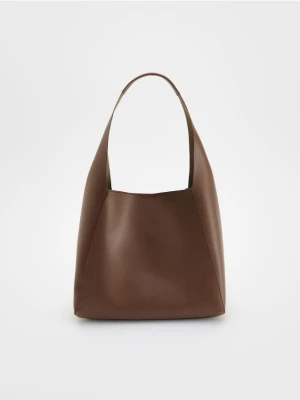 Zdjęcie produktu Reserved - Torebka hobo - brązowy