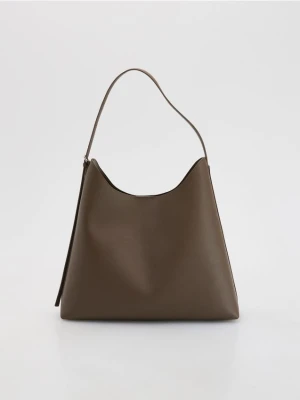 Reserved - Torebka hobo - ciemnobrązowy
