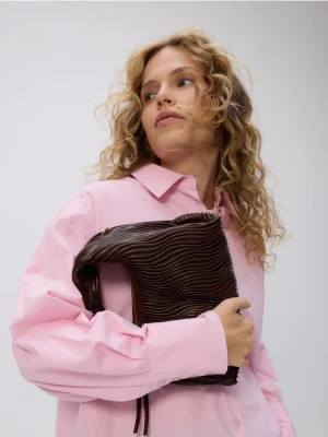 Reserved - Torebka hobo - ciemnobrązowy