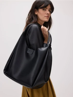 Reserved - Torebka hobo - czarny