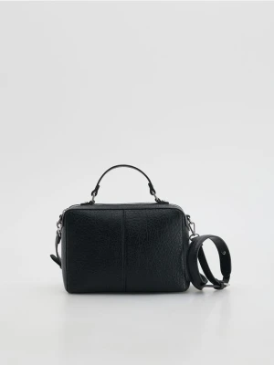 Reserved - Torebka kuferek - czarny