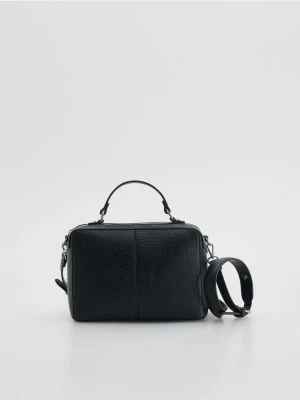 Reserved - Torebka kuferek - czarny