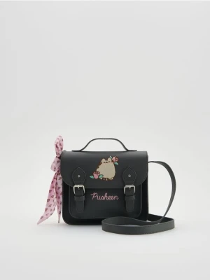 Reserved - Torebka listonoszka Pusheen - ciemnoszary