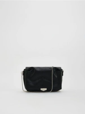 Reserved - Torebka na ozdobnym łańcuszku - czarny