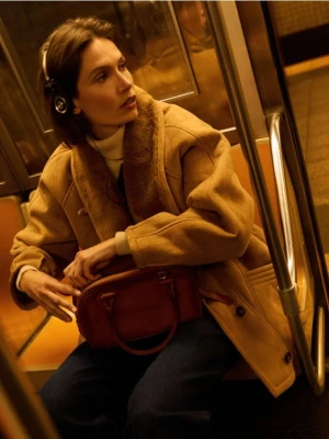 Reserved - Torebka na ramię - brązowy