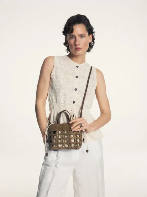 Reserved - Torebka na ramię - brązowy