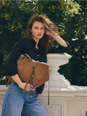 Reserved - Torebka na ramię - brązowy