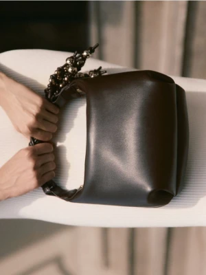 Reserved - Torebka na ramię - ciemnobrązowy