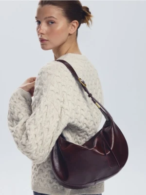 Reserved - Torebka na ramię - mahoniowy