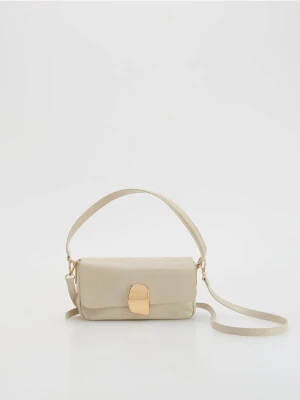 Reserved - Torebka na ramię - złamana biel