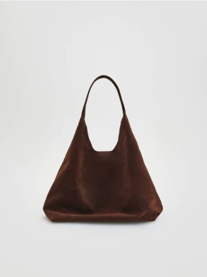 Reserved - Torebka shopper - brązowy