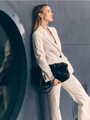 Reserved - Torebka shopper - czarny