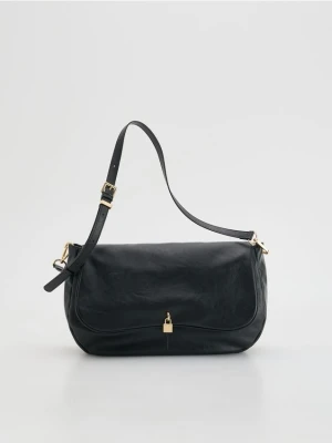 Reserved - Torebka shopper - czarny