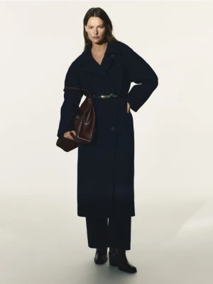 Reserved - Torebka shopper - mahoniowy