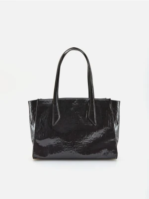 Reserved - Torebka shopper - mahoniowy