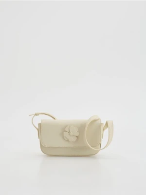 Reserved - Torebka z imitacji skóry - biały