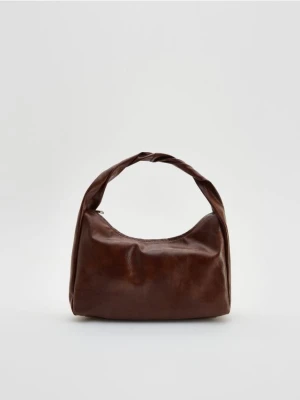 Zdjęcie produktu Reserved - Torebka z imitacji skóry - brązowy