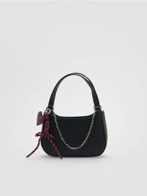 Reserved - Torebka z zawieszką - czarny